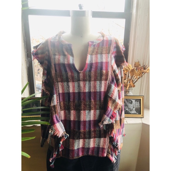 dRA Los Angels Anthropologie Kelsey Plaid Top - Picture 5 of 8